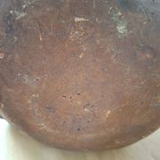 Lampe en terre cuite ancienne