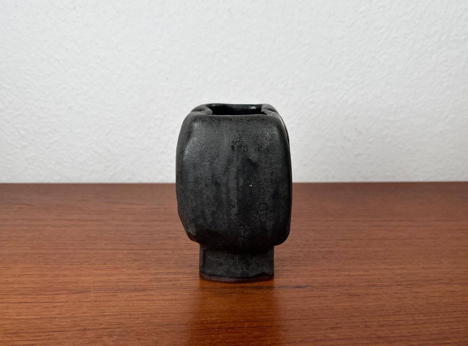 Vase de poterie d'atelier allemand du milieu du siècle par Helmut Friedrich Schäffenacker pour Schäffenacker Keramik, années 1960