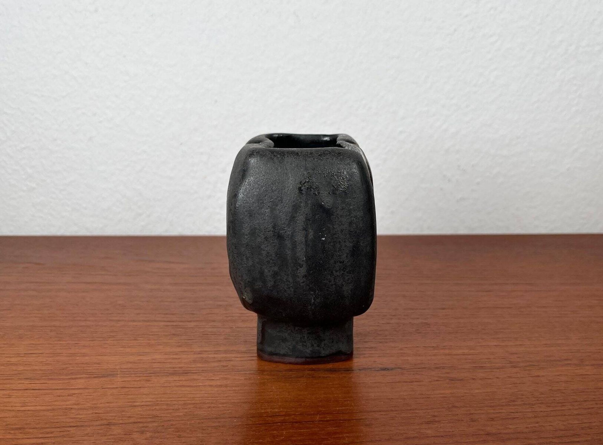 Mid-century studio pottery vase by Helmut Friedrich Schäffenacker for Schäffenacker Keramik, 1960s.