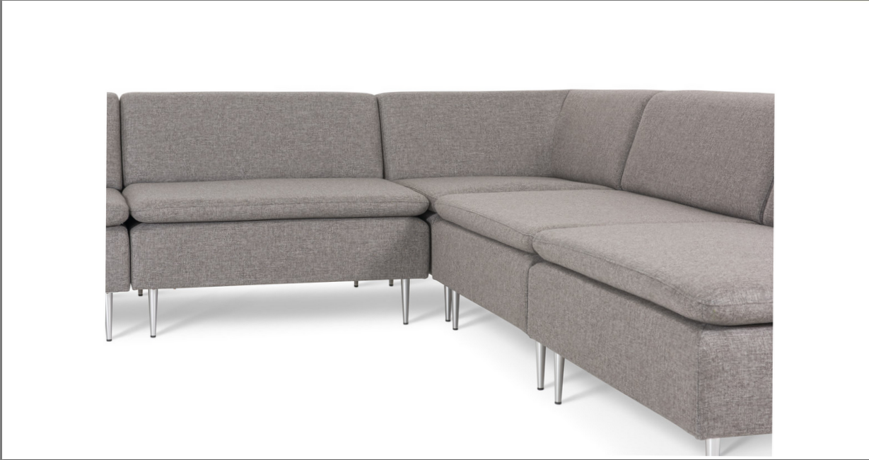 Scandinavian corner sofa