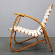 Mid-century bentwood armchair by Jan Vaněk, Czechoslovakia