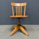 Beechwood Sedus desk chair from the 1950s.