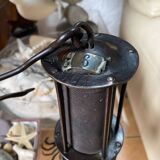 Lampe de mineur ancienne numérotée