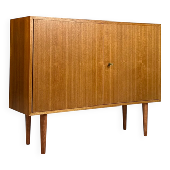 Vintage teak chest of drawers sideboard hallway cabinet 60s mid-century 70s