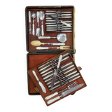 Knife set, mother-of-pearl handles