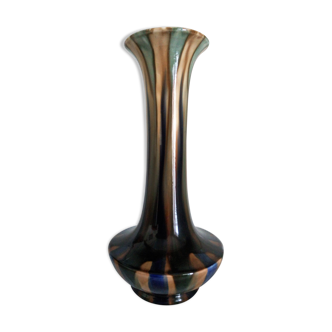 Vase Art Déco en céramique de Fives/Lille Gustave de Bruyn