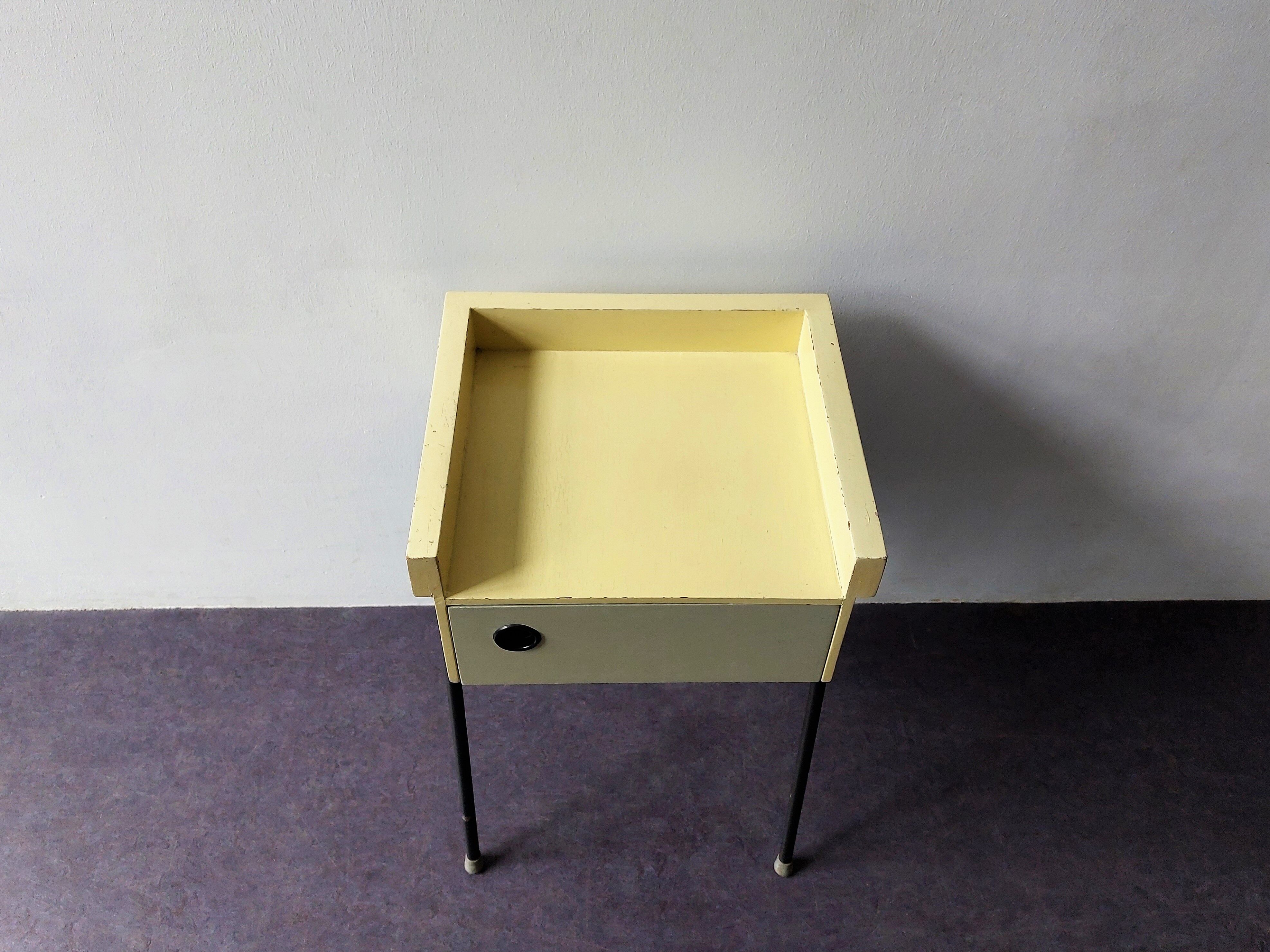 Room '56 nightstand by Rob Parry for Dico, The Netherlands 1950's