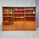 Vtg Mid Century Danish Wall Unit Bureau Room Divide Cabinet Drawers #660