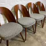 4 Antonin Suman chairs 1960