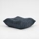 Fauteuil Togo et pouf en velours côtelé gris par Michel Ducaroy pour Ligne Roset, 1973