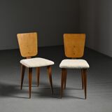 Paire de chaises par André Sornay, Lyon France