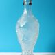 Italian Glass Bottle with Ceramic Stopper / Polveri Alberani / 1950s–1970s