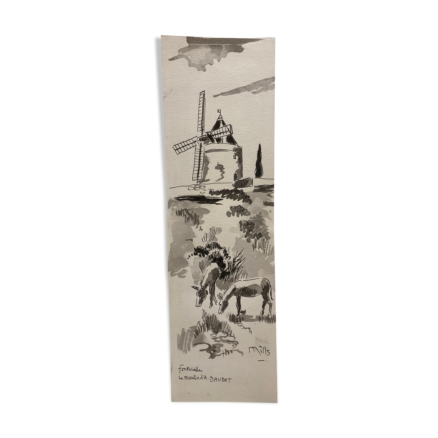 Aquarelle vintage