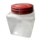 Bocal épicerie carré couvercle Bakelite