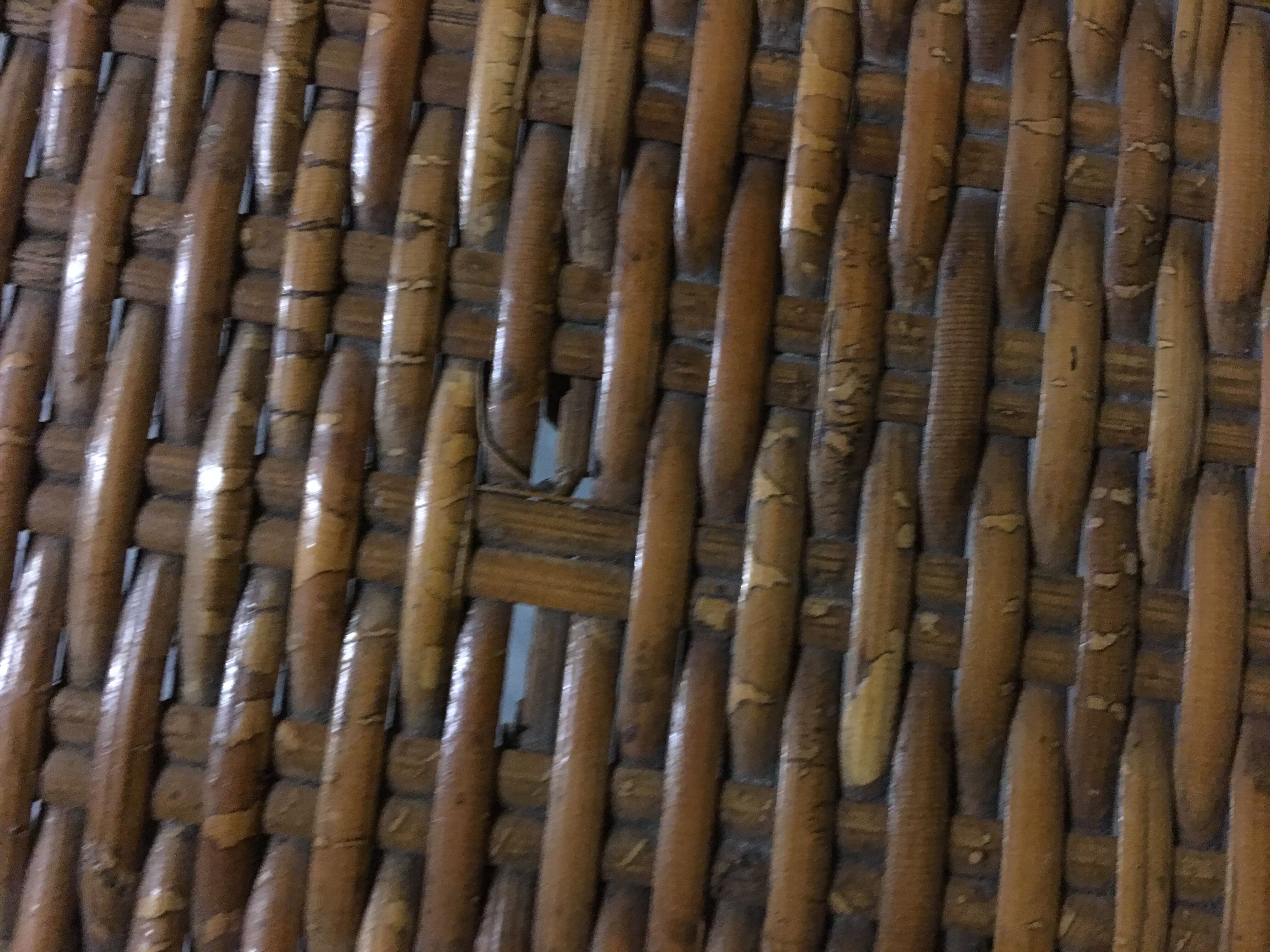 50s Wicker Lounge chair