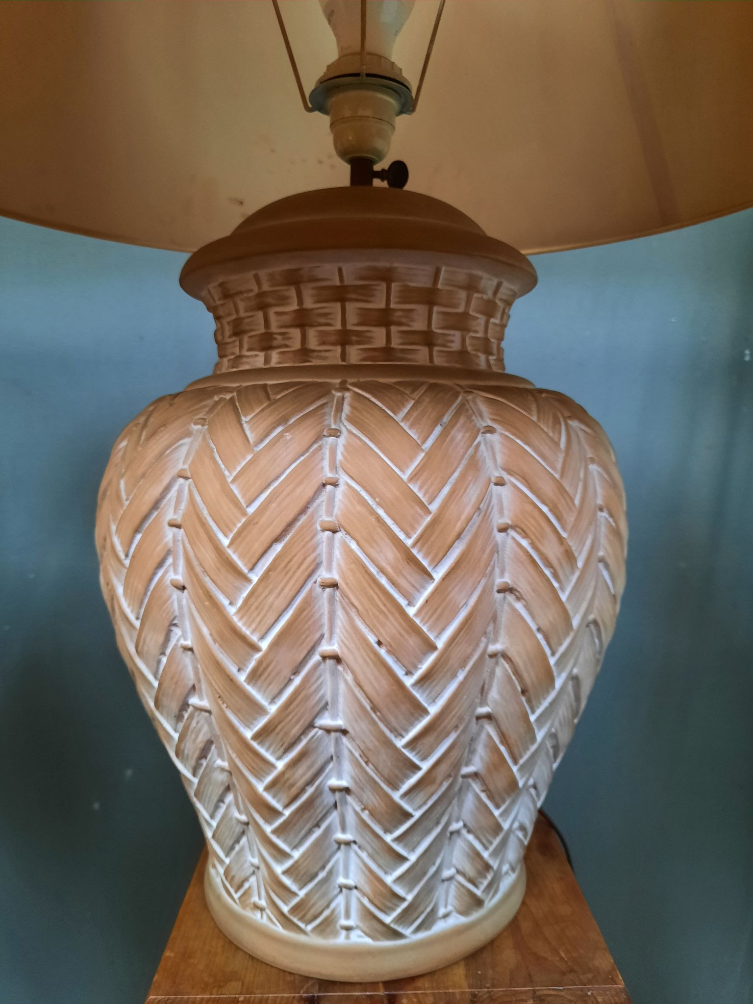 Paire de lampe decorative