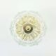 Mid-Century Modern Floral Glass & Brass Ceiling Light from Limburg, 1970s
