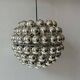 Vintage suspension, chrome half sphere, France 1970