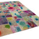 Handwoven anatolian 204 cm x 298 cm multicolor patchwork carpet