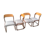 Série de chaises Baumann traîneau