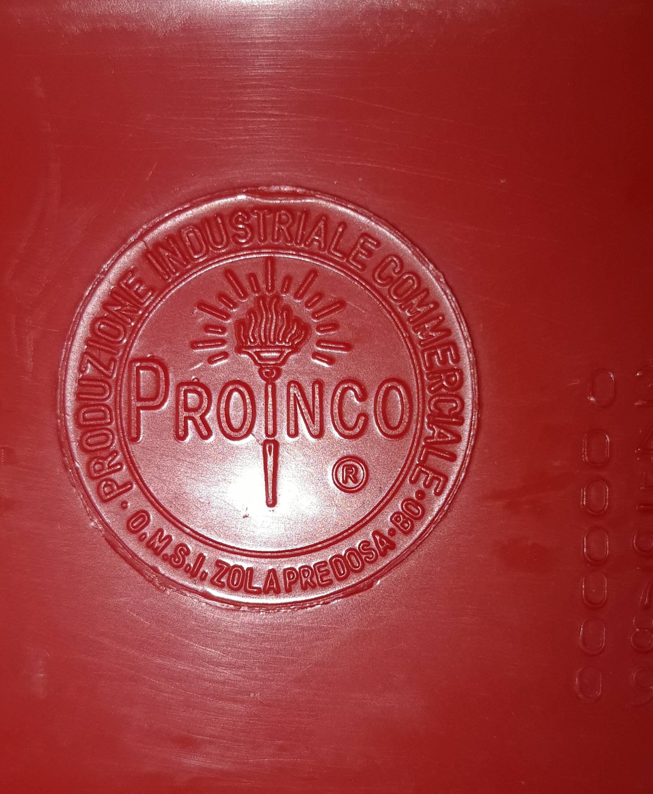 Pair of vintage red chairs