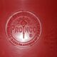 Paire de chaises vintage rouges