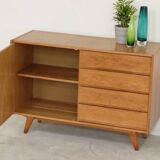 U-458 oak sideboard by Jiri Jiroutek for Interier Praha 1960