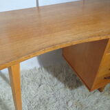 Vintage desk shape bean feet compass year 60