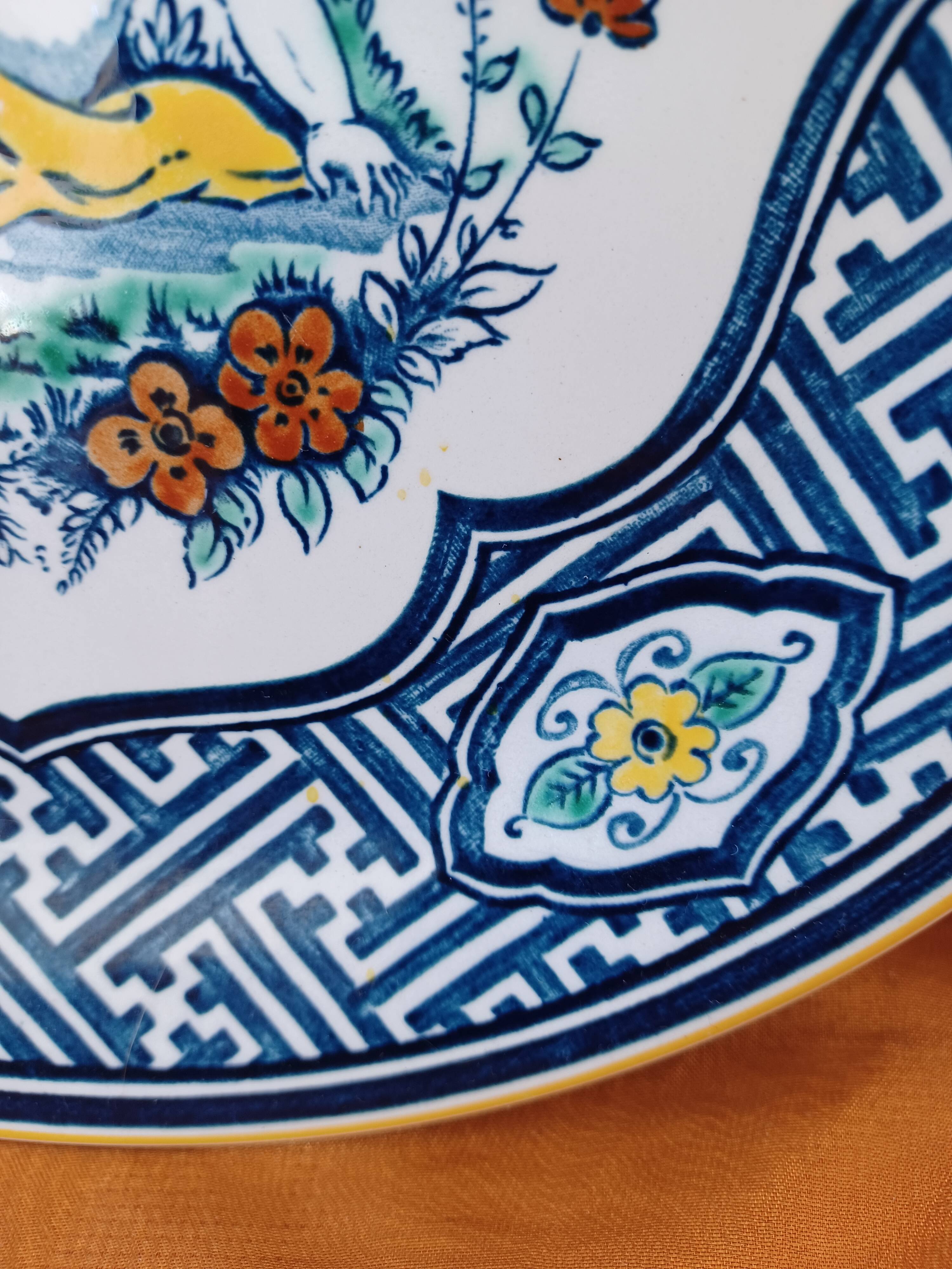 Villeroy and boch porcelain plate