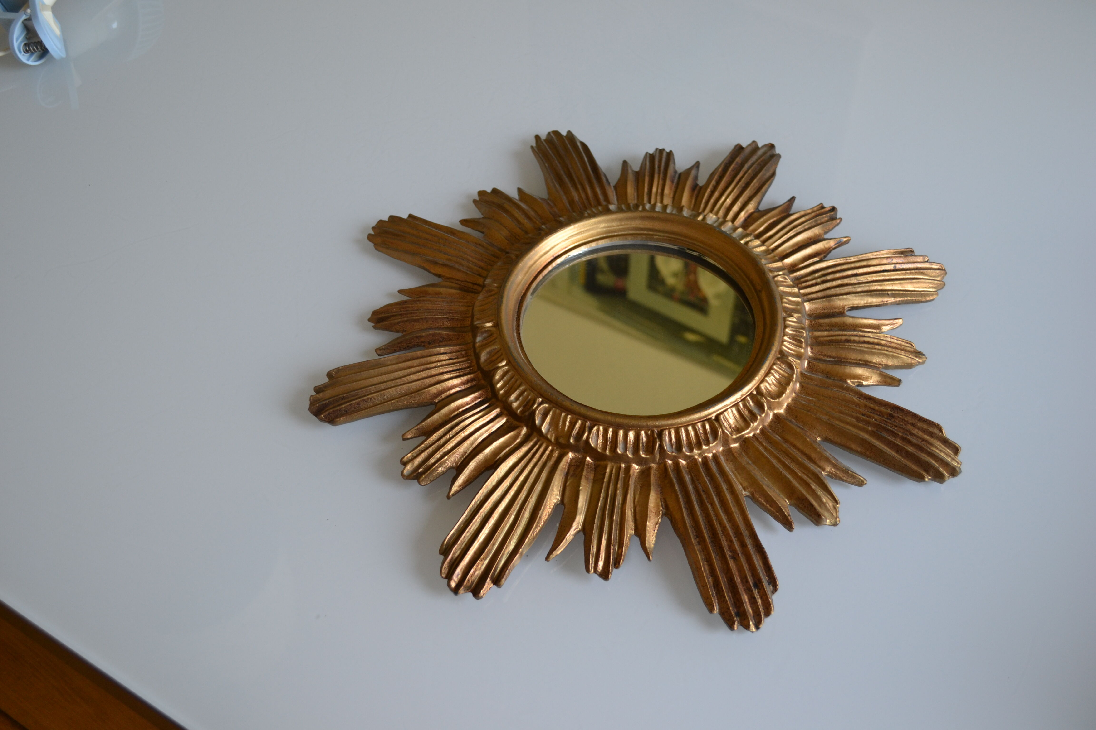 Vintage sun mirror 50s 60s