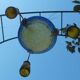 Art Deco glass paste chandelier
