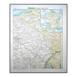 Imprimée en 1900, France Nord-Est.