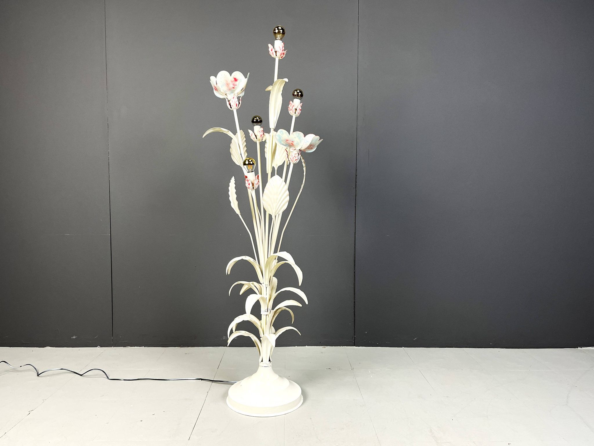 Vintage floor lamp by Hans Kögl, 1960s