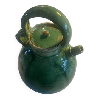 Très grand broc en poterie - Terre - 40x28 cm