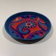 Vintage Flowerpower tin tray 1970’s