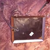 Pair of Murano wall sconces with cascading raindrop style, Venini crystals.