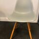Chaise DSW par Charles & Ray Eames, Vitra (gris clair)