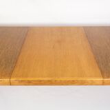 Dining Table Made In Oak With Tapped Collections By Henry W. Klein For Bramin From 1960s