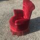 Antique toad armchair