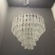 Lustre italien en verre de Murano