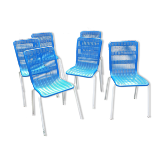 6 fantasia chairs 60s