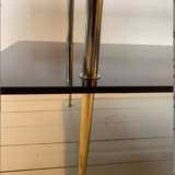 Table basse en verre années 50/60
