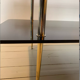 Glass coffee table 50s/60s