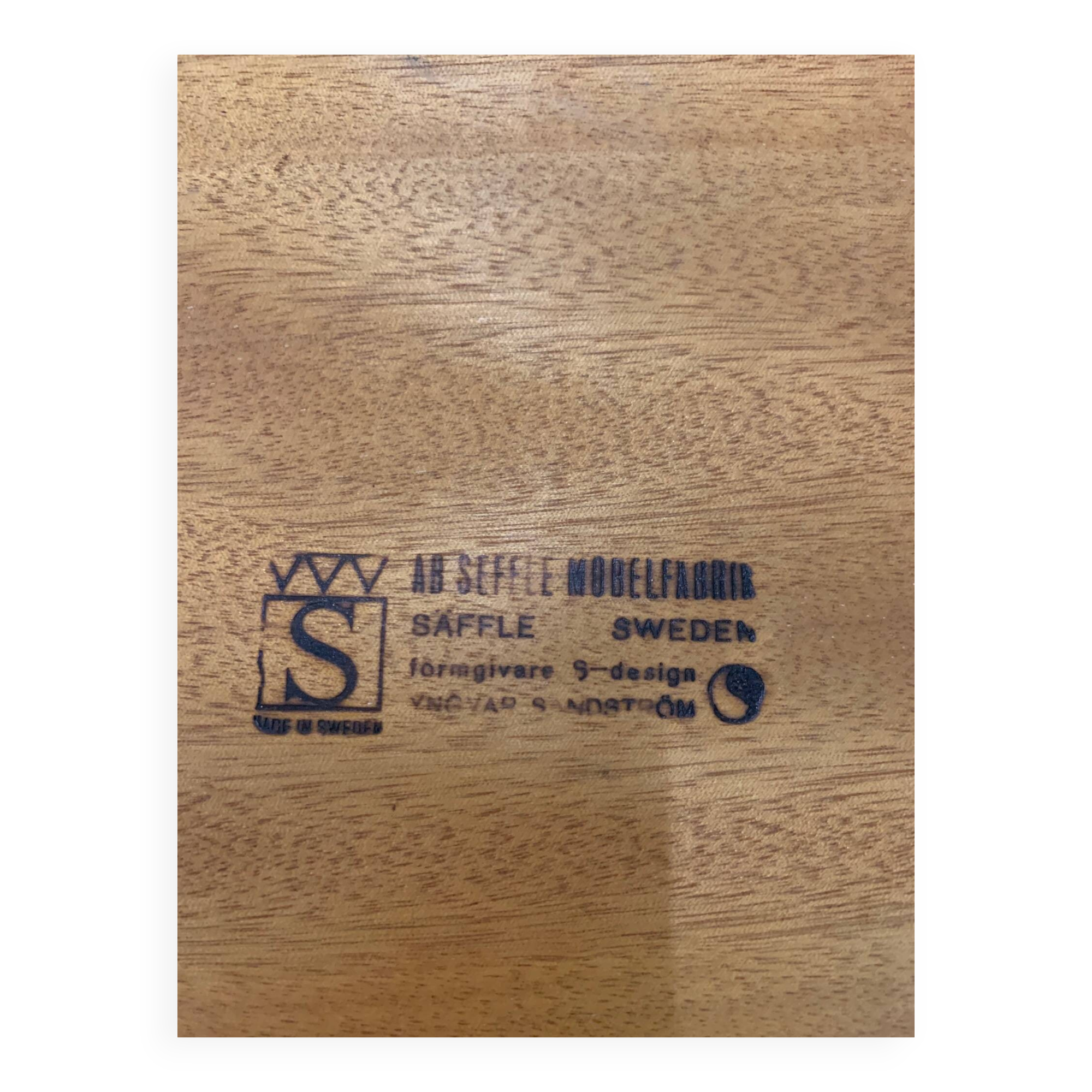 Seffle coffee table by Y. Sandstrom, 1960 Sweden