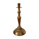 Golden bronze candle holder