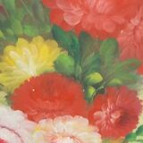 Large painting bouquet of flowers 91.5 x 60.5