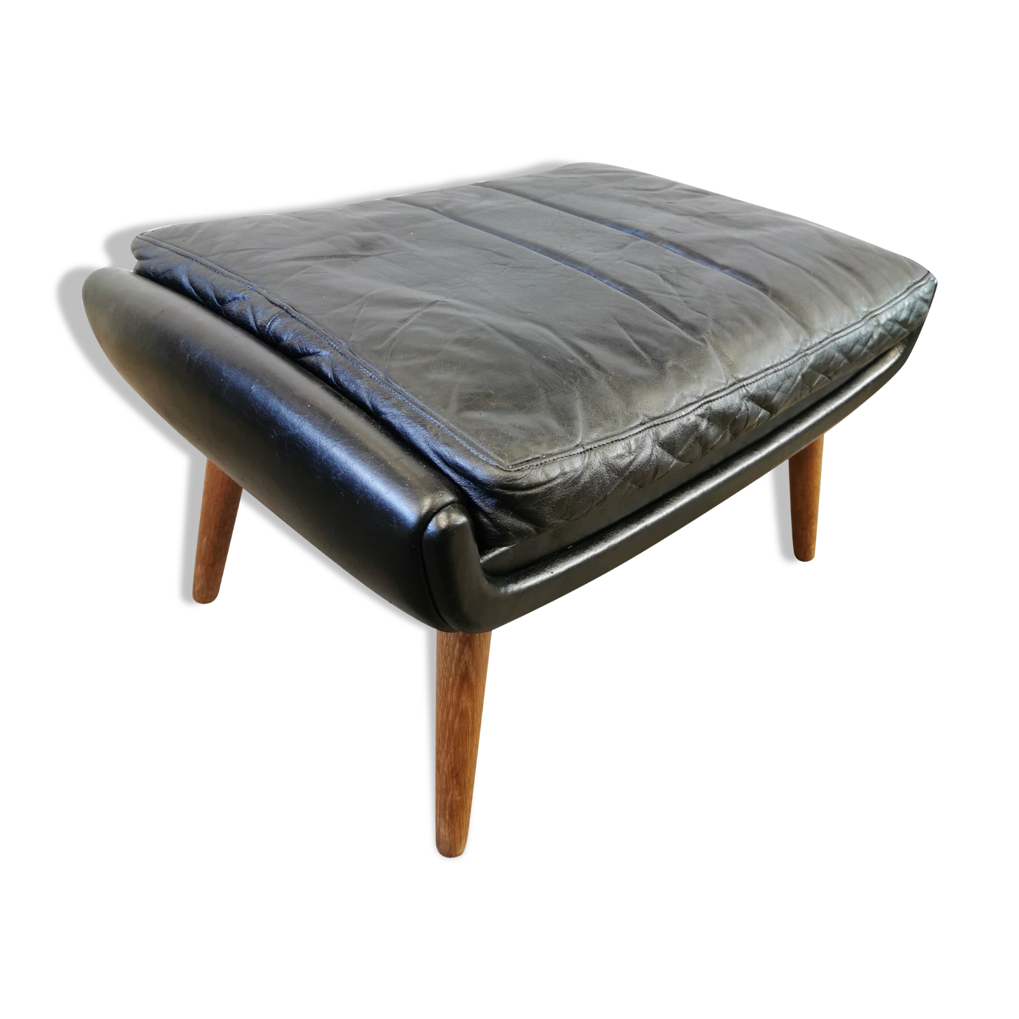 Ottoman/Ottoman/Scandinavian leather footrest