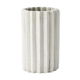 Vase en ciment blanc 20cm