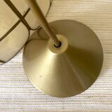 Mother-of-pearl and brass pendant light