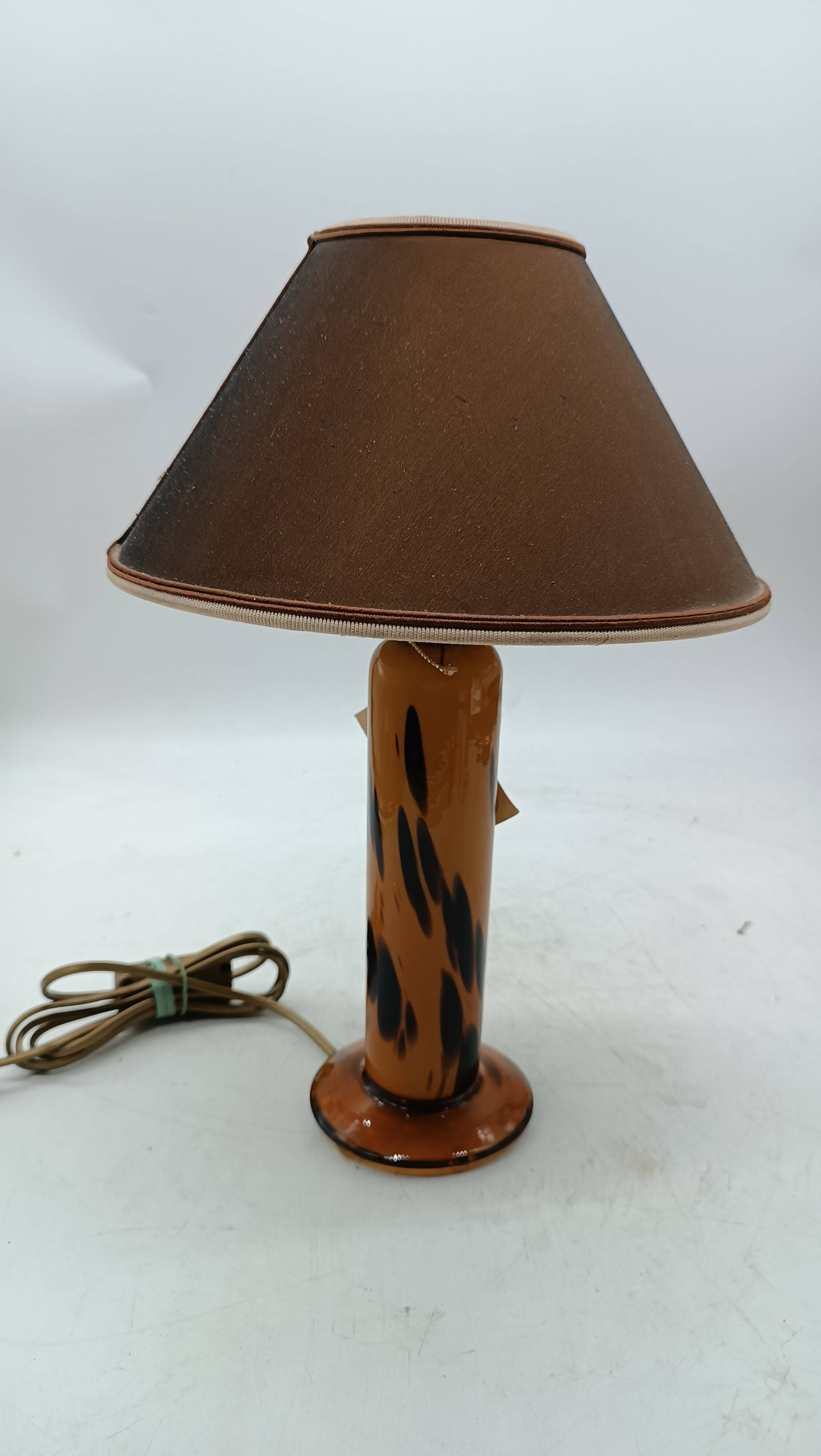 Lampe de table moderne en verre de murano - magasin zaccagnini